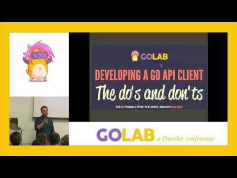GoLab 2019 - Anthony Seure - Developing a Go API client: the do's and don'ts