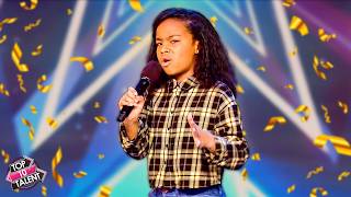 Simon's Golden Girl Shows Off Her GIANT Voice With Proud Mary Audition On BGT!