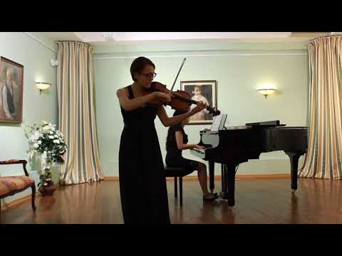 eMuse competition video   Juliana Kolomasova, viola, 18 years old  Russia