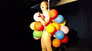 Trixy Rene - AC/DC Big Balls Burlesque Number 7-26-2014