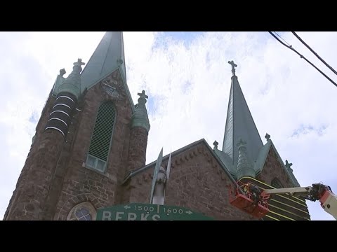 Demolition of St. Laurentius Church underway in Fishtown