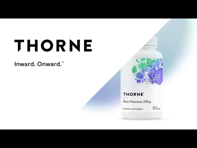 Thorne, Basic Nutrients 2/Day, Dietary Supplement - 60 Capsules
