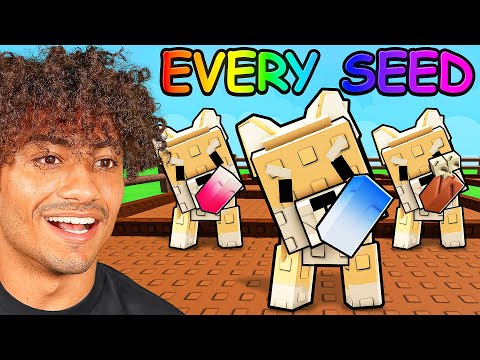 Only Using Seeds My Shiba Inu Digs Up In Grow A Garden..