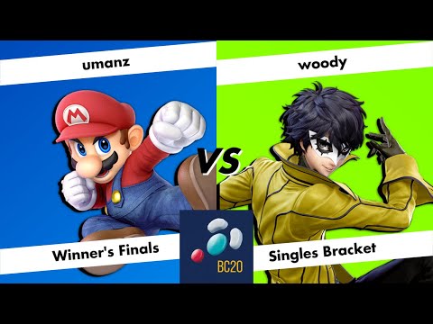Button Check 20 - Winner's Finals - umanz (Mario) vs woody (Joker)