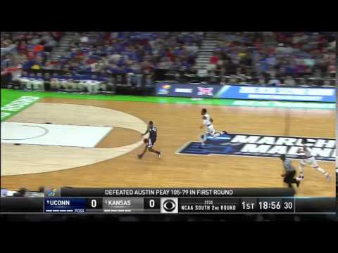 UConn vs. Kansas: Rodney Purvis dunk