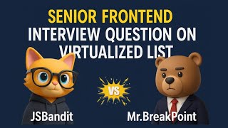 Download the video "Senior Frontend Interview Question on Virtualized Lists"