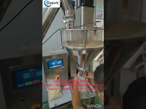 Best semi auto servo auger filling machine for filling 1 grm to 1000gm | Fine Powder filling machine
