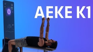 AEKE K1: AI‑Powered Smart Gym with 220 lb Resistance & 43″ 4K Mirror Display!