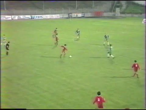 RED STAR - MONTCEAU- 1-0     (LE BUT : DIVISION 2 : SAISON 1989-1990)