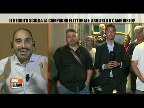 Michele Gubitosa ospite a Zona Bianca Rete4 08/08/22