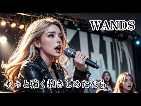 WANDS【もっと強く抱きしめたなら】AIメタル女子がちゃんとカバーした　AI cover J-Rock