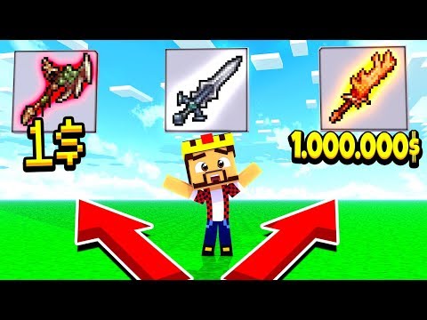 ВЫБЕРИ ПРАВИЛЬНЫЙ МЕЧ ЧТОБЫ ВЫЖИТЬ! 1$ VS 1000$ VS 1.000.000$! МАЙНКРАФТ