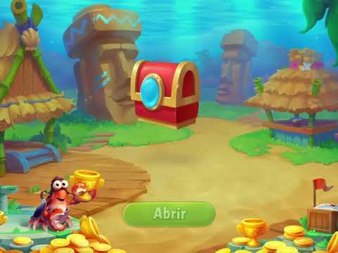 FISHDOM PLAYRIX ( Colhendo Diamantes e Abrindo Baú do Rumo ao Tesouro)gameplay/android/ios/pc/app.