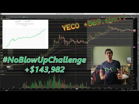 UP +$143K Since the #NoBlowUpChallenge! - $YECO EPIC +569.69% Move Recap 10/17/18