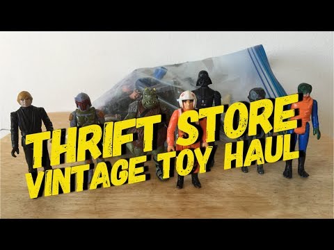 Thrift Store Vintage Toy Haul Bag full of Toys