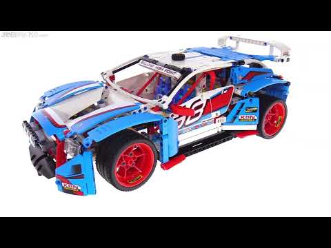 🔄 LEGO Technic 2018 Rally Car review! 42077 re upload