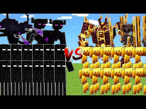 ENDERMAN vs BLAZE Army !
