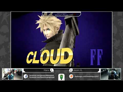 S4@GU 12-5 (Winner's Finals): Marss (ZSS) vs Axiom XL (Cloud)