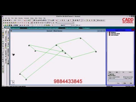 STAAD Truss CADD SCHOOL