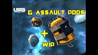 Space Engineers - Gravitational Strike Pods WIP