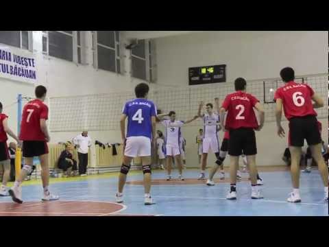 Volei, juniori: CSS Bacău 0 - 3 Tomis Constanţa
