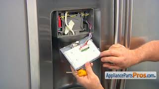 How To: Samsung Dispenser Touchpad and Control Board DA97-08118Q