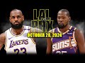 Los Angeles Lakers Vs Phoenix Suns Full Game Highlights October 28 2024 2024 25 NBA Season