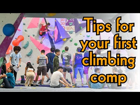 Tips for entering your first rock climbing competition
