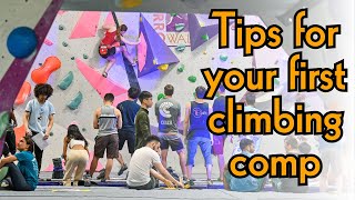 Tips for entering your first rock climbing competition
