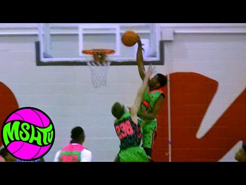 Gerard Mungo Monster Dunk at 2015 MSHTV Showcase - Class of 2019 Basketball