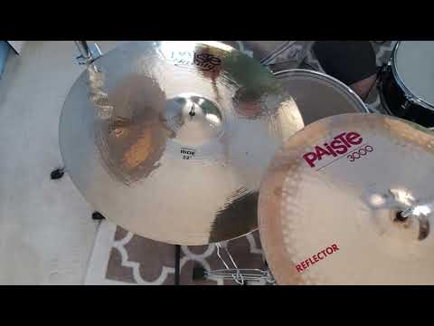 Paiste 22" Twenty Custom Prototype Ride Demo