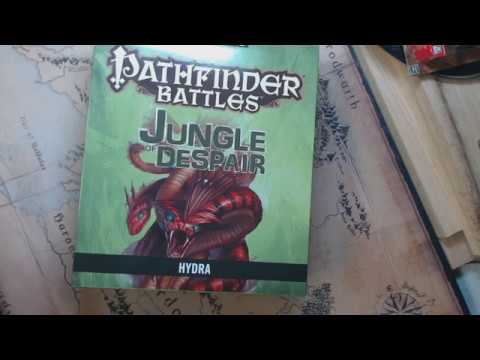 Unboxing the Jungles of Despair Paizo Hydra