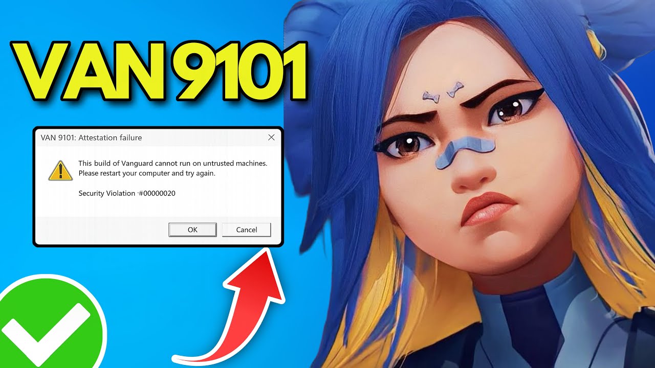 How to Fix Van 9101 Attestation Failure Valorant - NEW 2026🎮 🔥
