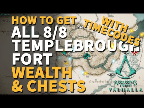 All Templebrough Fort Chests & Treasure Wealth Assassin's Creed Valhalla