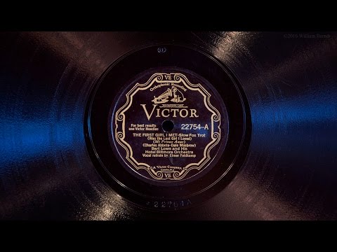 The First Girl I Met • Bert Lown and His Hotel Biltmore Orchestra (Victrola Credenza)