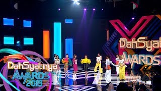 Download lagu DAHSYATNYA AWARDS 2019 | Ayu , Ghea, Dinda & Tasya 'Medley Lagu Dangdut' [28 Maret 2019] mp3