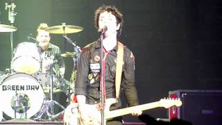 Green Day Brisbane Blitzkrieg Bop (partial) 09/12/2009