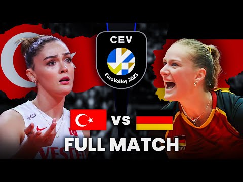 Turkiye 🇹🇷 vs Germany 🇩🇪 | Full Match | CEV EuroVolley 2023
