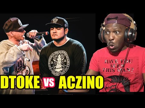 Americano reacciona a las batallas de rap español | DTOKE V ACZINO | Vans Argentina #Aczino #Dtoke