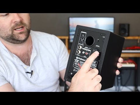Setting up Presonus ERIS 3.5 Studio Monitors - Quick Start Tutorial