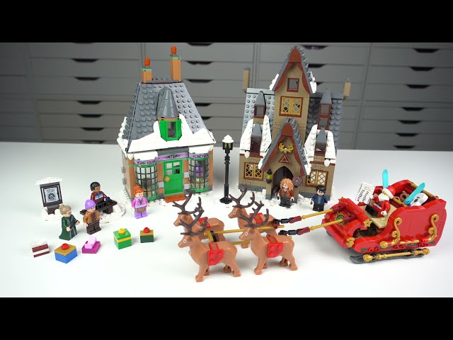 Vídeo relacionado con LEGO Harry Potter Hogsmeade Village Visit 76388 Building Kit with Honeydukes Store and The Three Broomsticks Pub; New 2021 (851 Pieces)