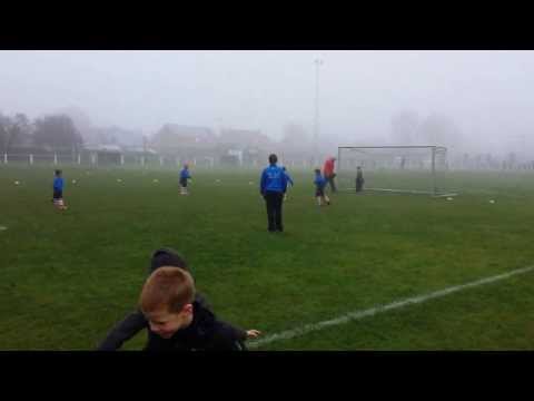 U6 KFC Ham United -  KVK Beringen 16-11-2013