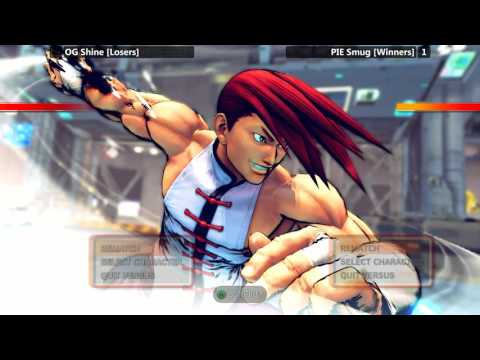 USF4 Grand Finals @ NLBC #148 - OG Shine vs PIE Smug [720p/60fps]