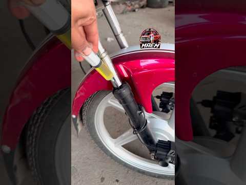 Así puedes reparar las barras de tu moto #automobile #bikergirl #bikers #stunt #cuidadodelmotor