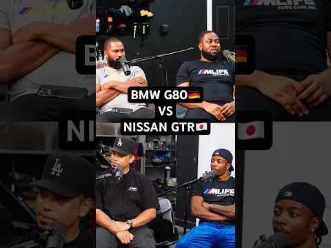 BMW G80 vs Nissan GTR 😯 #shorts