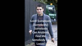 Joe McElderry - Somebody to love (With lyrics)