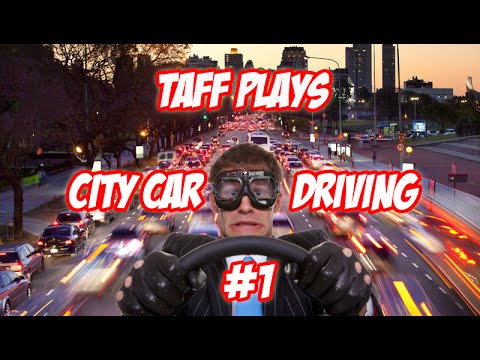 Taff Plays - City Car Driving - Testing out my Pro driving skills!