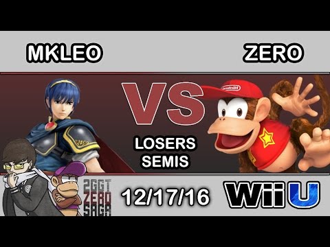 2GGT: ZeRo Saga - SF | MkLeo (Marth) Vs. TSM | ZeRo (Diddy Kong) Losers Semis - Smash Wii U