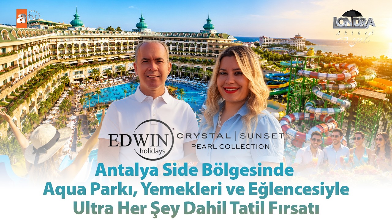 Antalya Side bölgesinde, aqua parkı, yemekleri ve eğlencesiyle ultra her şey dahil tatil fırsatı…