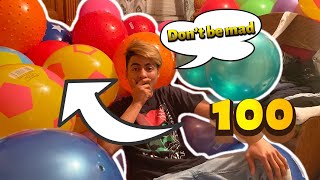Download lagu I PUT 100 HEDSTROM PLAY BALL IN MY DADS ROOM!!! (GONE WRONG) mp3